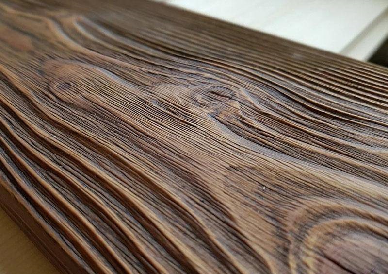 Браширование древесины: как придать древесине состаренный вид